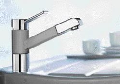 Bateria BLANCOZENOS-S w kolorze ceramik kobalt / chrom 