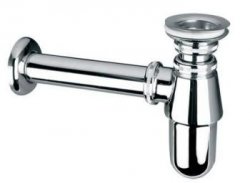 Syfon umywalkowy butelkowy 11/4"x32mm Chrom 