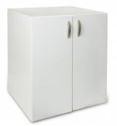 Szafka pod zlew nakładany 80cm okleina biała 