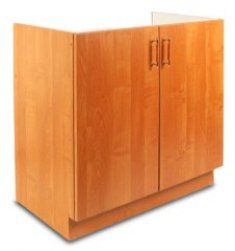 Szafka pod zlew nakładany 80cm okleina olcha 