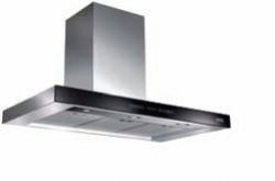 Okap kuchenny ścienny Crystal FCR 908 TC BK/XS 