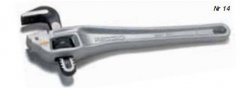 Aluminiowy kątowy klucz do rur, model nr 14 