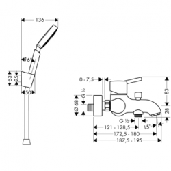 Raindance S  Combi - wanna dn 15 