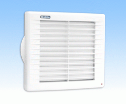Wentylator z automatyczną żaluzją 21x19 fi 150 