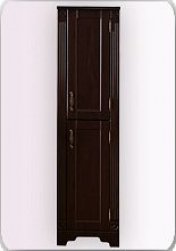 RITORNO Szafka VR-275-19/B04 z blatem ciemny brąz [kolor wenge] PRAWA 