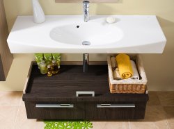 MADERA Szafka MD-142BT-1277/3306 z blatem i umywalką UCK-2152 CAPRICE 
