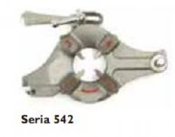 Głowice gwinciarskie do prętów do gwinciarek 4 model nr 542 