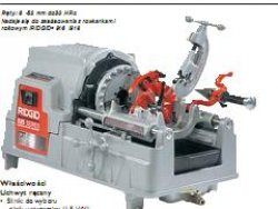 Gwinciarka mechaniczna Model 535 z ręcznym uchwytem rur 