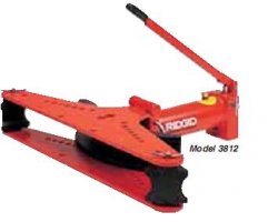 Giętarka ręczna ze skrzydłem zabudowym Model 3813 3/8"-3" 