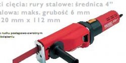 Pilarka o ruchu postępowo-zwrotnym ,1200W ,230Vdla Szwajcarii ,wraz z imadłem łańcuchowym 6" i metalową kasetą do przenoszenia 