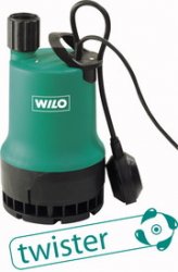 Pompa do wody brudnej Wilo - Drain TM 32/8 - kabel 10m [1~230V] 0,37kW bez wyłącznika pływakowego