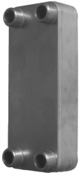 Płytowy lutowany wymiennik ciepła c. o.  B3 - 15 (15 płyt) 