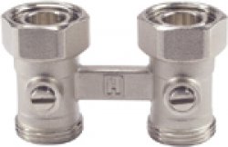 Honeywell Zawór podwojny kątowy 2 rur z odcięciem 1/2"(DN15) V2495EY015A