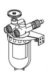 Oilpur A "Filtry do systemów 1rurowych  z nawrotem DN10 3/8" gwint wewnętrzny, 2x 3/8"GW,Siku 50-75my 