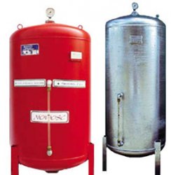 Zbiornik hydroforowy ZBA emaliowany 100 l emalia 9bar dolne wyj 