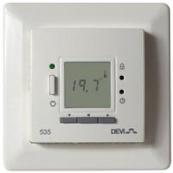 Termostat Devireg 535 powietrzny +podłogowy 