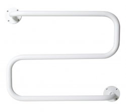 Suszarka ręcznikowa średnia biała 40W 230V 