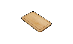 Deska kuchenna drewniana Cube 