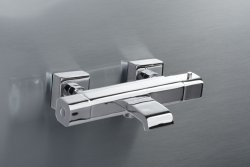 Bateria Termostatyczna wannowa Estil SQUARE chrom 