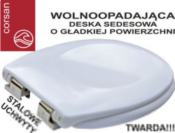 Deska wolnoopadająca biała 