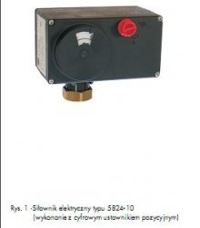 SAMSON Siłownik elektryczny TYP 5824-10K standard 230 V / 3pkt.