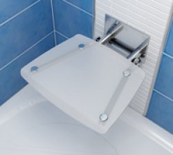 Siedzisko pod prysznic OVO B CLEAR - przezroczyste 