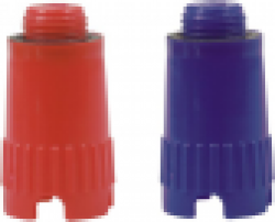 Korek do prób szczelności 1/2", 64mm niebieski 