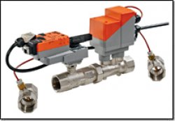 Zawór 2 drogowy kulowy EV015R+BAC ,DN15 gwint wewnętrzny ,BACnet