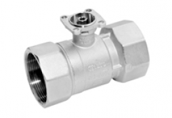 Zawór 2 drogowy kulowy R2050-S4 DN50 gwint wewnętrzny  ,kvs 49