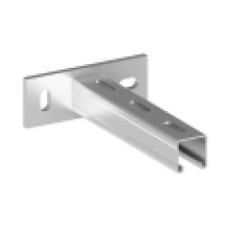 NICZUK  METALL Profil montażowy  typu MF2,5ze stopką  obróconą o 90stopni (41x41x2,5mm) dł.800mm