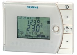 SIEMENS REV13 Regulator pomieszczeniowy, wyjście 2-stanowe, program dobowy, tylko ogrzewanie