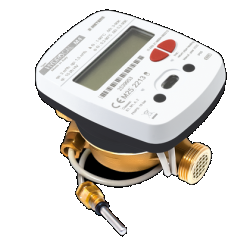 BMETERS Bemeters ciepłomierz HYDROCAL-M4 RADIO 1/2" QP-1,5m3/h DN 15 ZASILANIE długość 110mm, 90 C