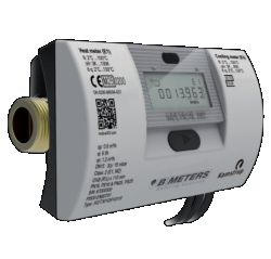 BMETERS Bemeters ciepłomierz HYDROSONIS -ULC M303 3/4" QN-2,5m3/h DN20 RADIO POWRÓT/ZASILANIE długość 110mm, 105 C