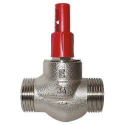 Zawór nadmiarowy różnicy ciśnienia 4004 DN15 Przyłącze do rur Rp 3/4