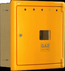 Szafka gazowa GR- 66S - do monozłącza firmy Kurec stary kod GR66/MK