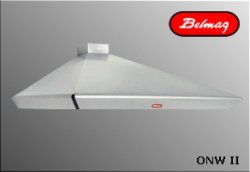Okap ONW-II z filtrem , szer. 60cm - metalik 