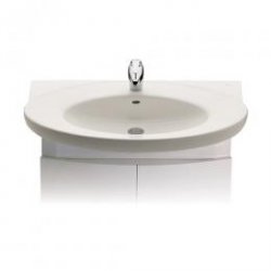 Umywalka z blatem ceramicznym 95x55 Georgia mat 