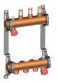 HERZ Zespół rozdzielacza drążkowego z przepływ. 13 -el. DN25