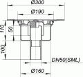 Dallmer Korpus wpustu typ 61GA