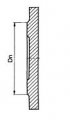 Jafar Kołnierz ślepy X nr 9219 żeliwo sferoidalne EN-GJS 400-15 DN 50