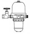 Oventrop "Toc-Duo-B" filtroodpowietrznik oleju opałowego 3/8"GW x 3/8"GZ, Siku 50-75 my