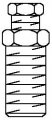 ECO Śrubunek dławikowy dla wskaźnika poziomu oleju do wprowadzenie do zbiornika rury 6mm, 3/8" x 6mm