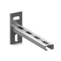 NICZUK  METALL Profil montażowy  typu C2,0 ze stopką (30x16x2,0) dł.208mm