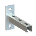 NICZUK  METALL Profil montażowy  typu MF2,5ze stopką (41x41x2,5mm) dł.240mm