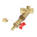 HERZ Filtr ze spustem  o wielkości 0,5mm 4111 DN15 Kvs 3,1 przyłączenie do rur Rp1/2